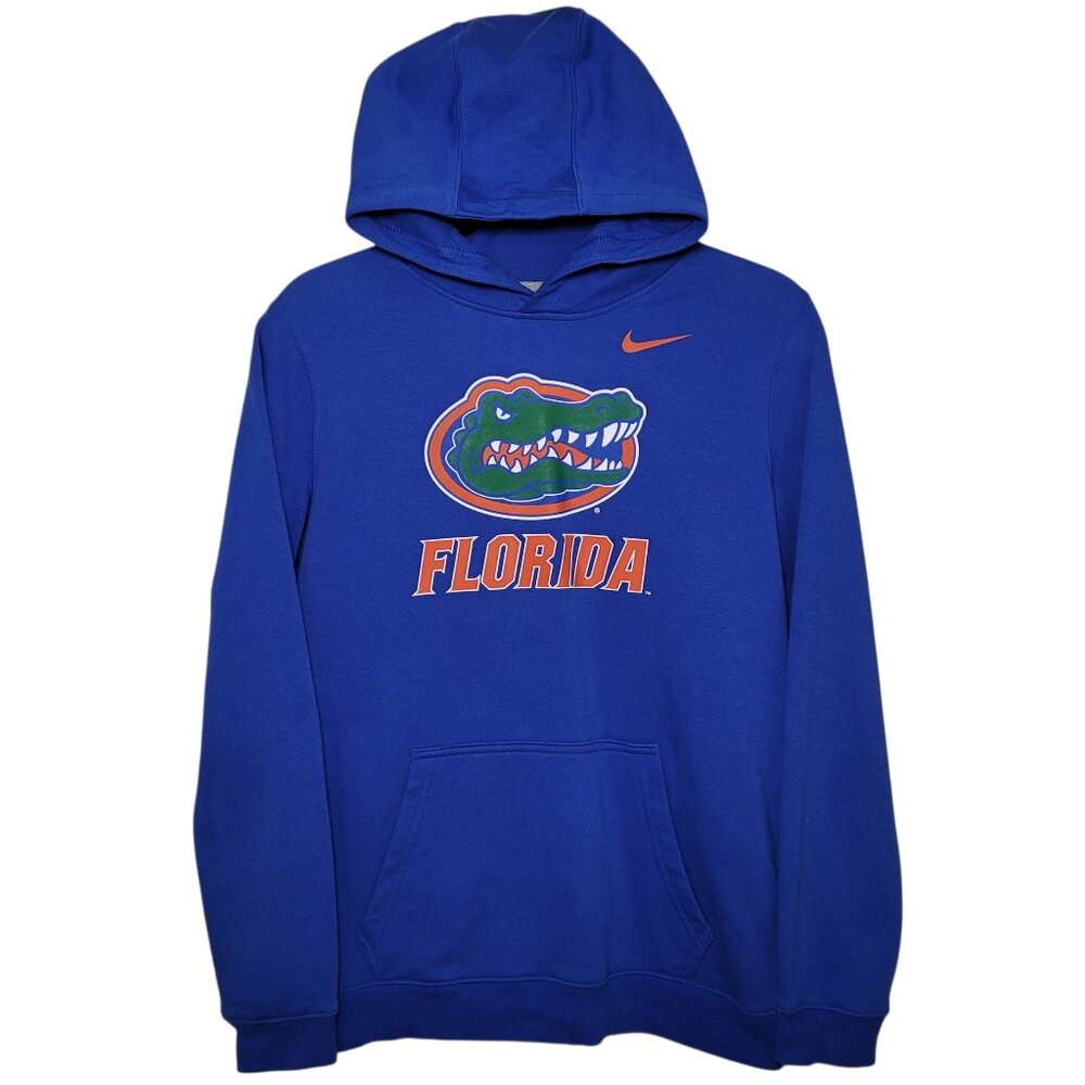 Nike Florida Gators Hoodie Blue NCAA College Pullover Sweatshirt Youth XLarge